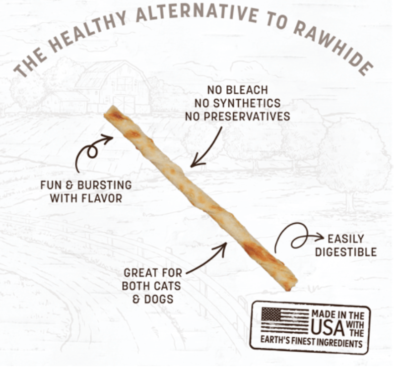Earth Animal No Hide Value Box CHICKEN STIX (Individual)