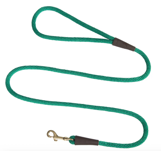Mendota Small Snap Leash 3/8" x 4'