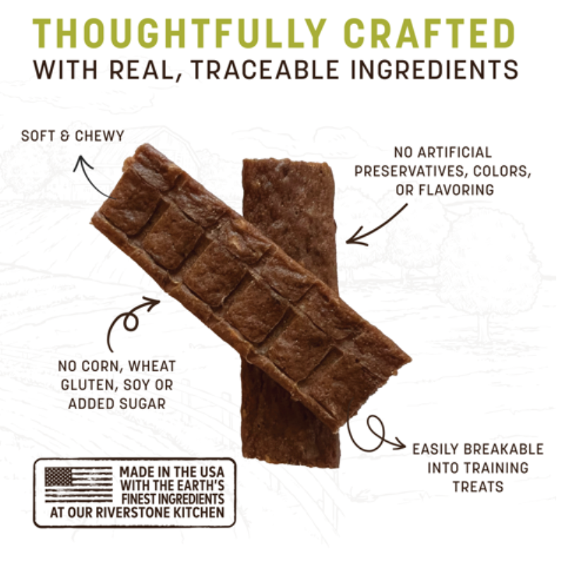 Earth Animal Dog Treat Air Dried Jerky Wisdom From The Land 4 oz