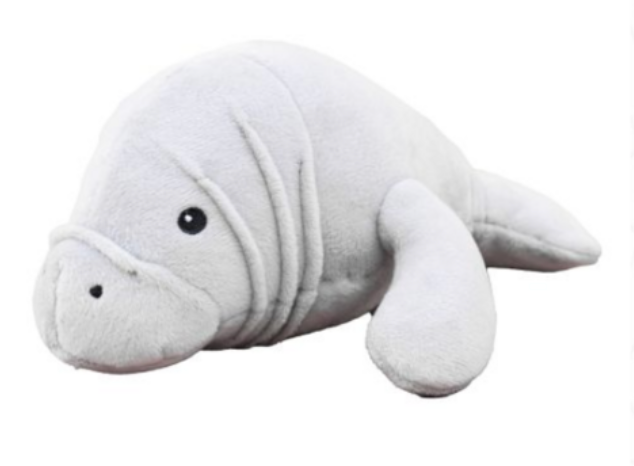 Territory Dog Toy Plush Manatee 9"