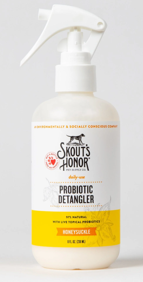 SK HONOR GROOMING PROBIOTIC / DETANGLER 8 OZ HONEYSUCKLE
