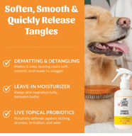 SK HONOR GROOMING PROBIOTIC / DETANGLER 8 OZ HONEYSUCKLE