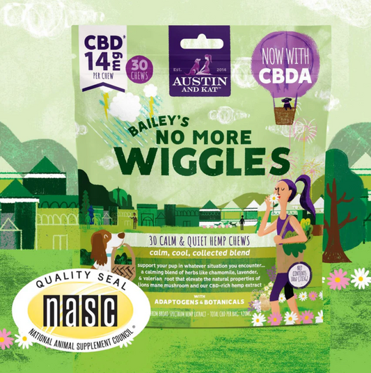 AUSTIN & KAT BAILEYS NO MORE / WIGGLES CHEWS 14MG 10OZ