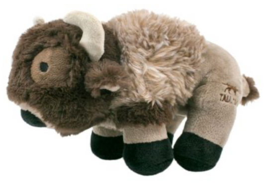 Tall Tails Dog Toy Corduroy Buffalo w/ Squeaker 9"
