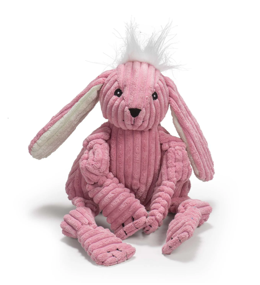 HuggleHounds Dog Toy Knotties Woodland Bunny Large