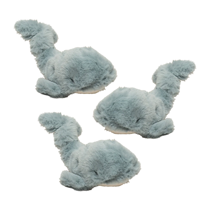 HuggleHounds Dog Toy Knottie Whale Wee