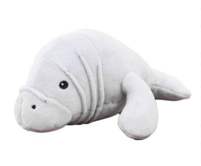 Territory Dog Toy Plush Manatee 9"