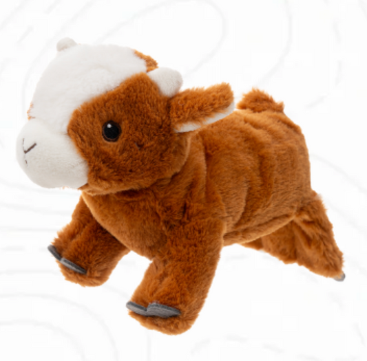 Territory Dog Toy Plush Animated Goat 7"