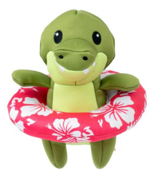 Territory Dog Toy Plush Floating Gator 8"