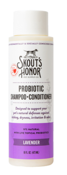 Skout's Honor Dog Grooming Shampoo + Conditioner Lavender 16 oz