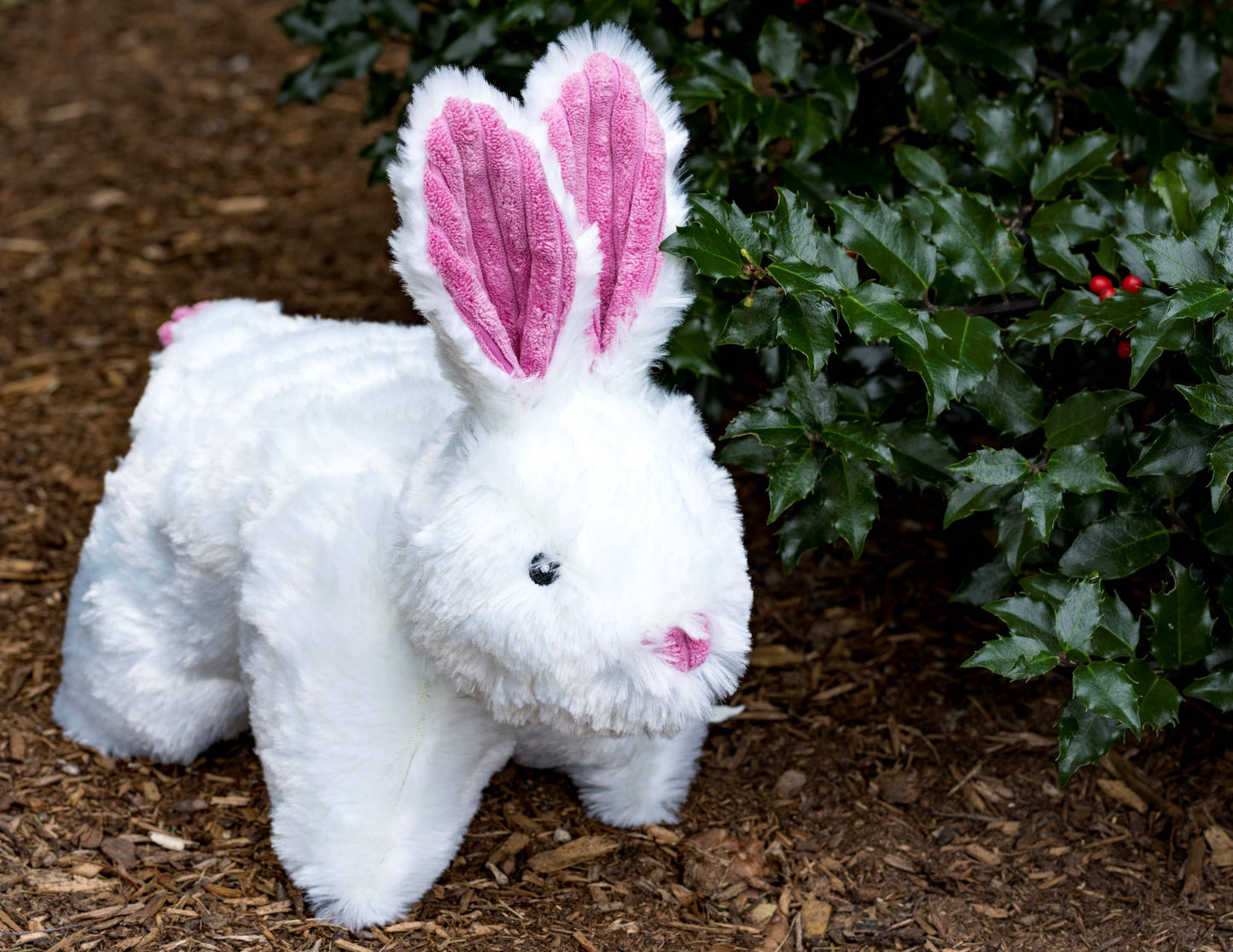 Squooshie™ Bunny Plush Dog Toy