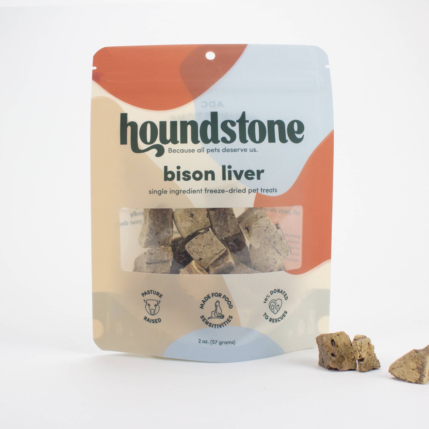 Bison Liver Freeze-Dried Cat & Dog Treats