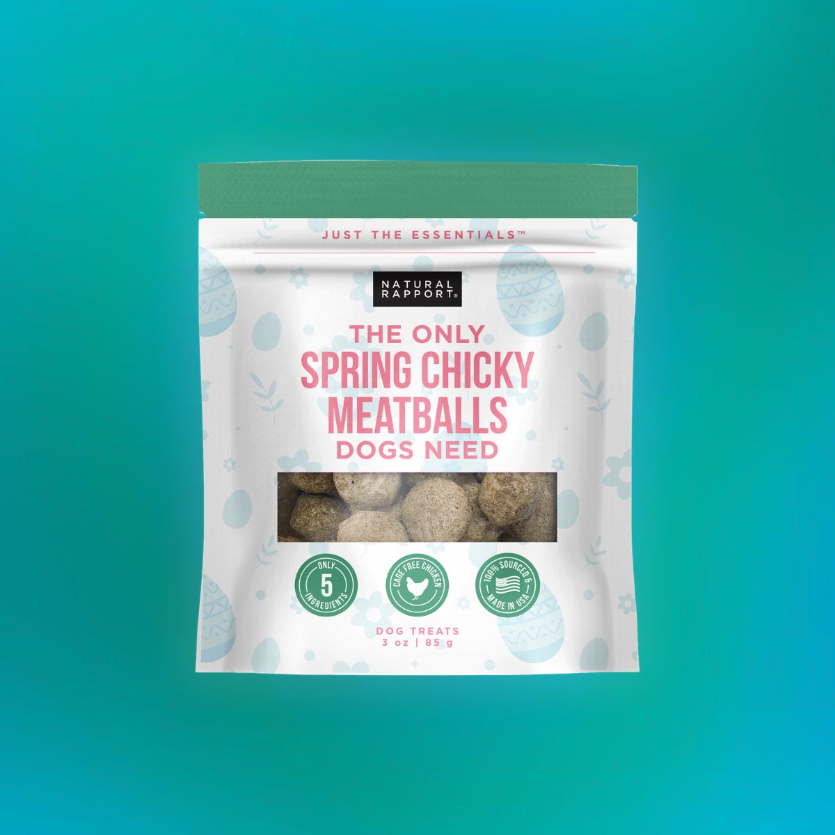 Spring & Easter - The Only Spring Chicky Meatballs Dogs Need
