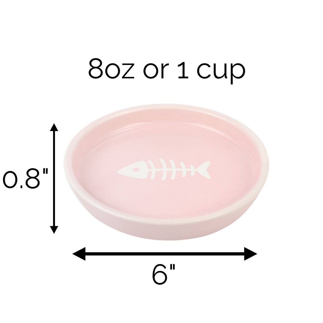 Oscar Classic Round Cat Dish