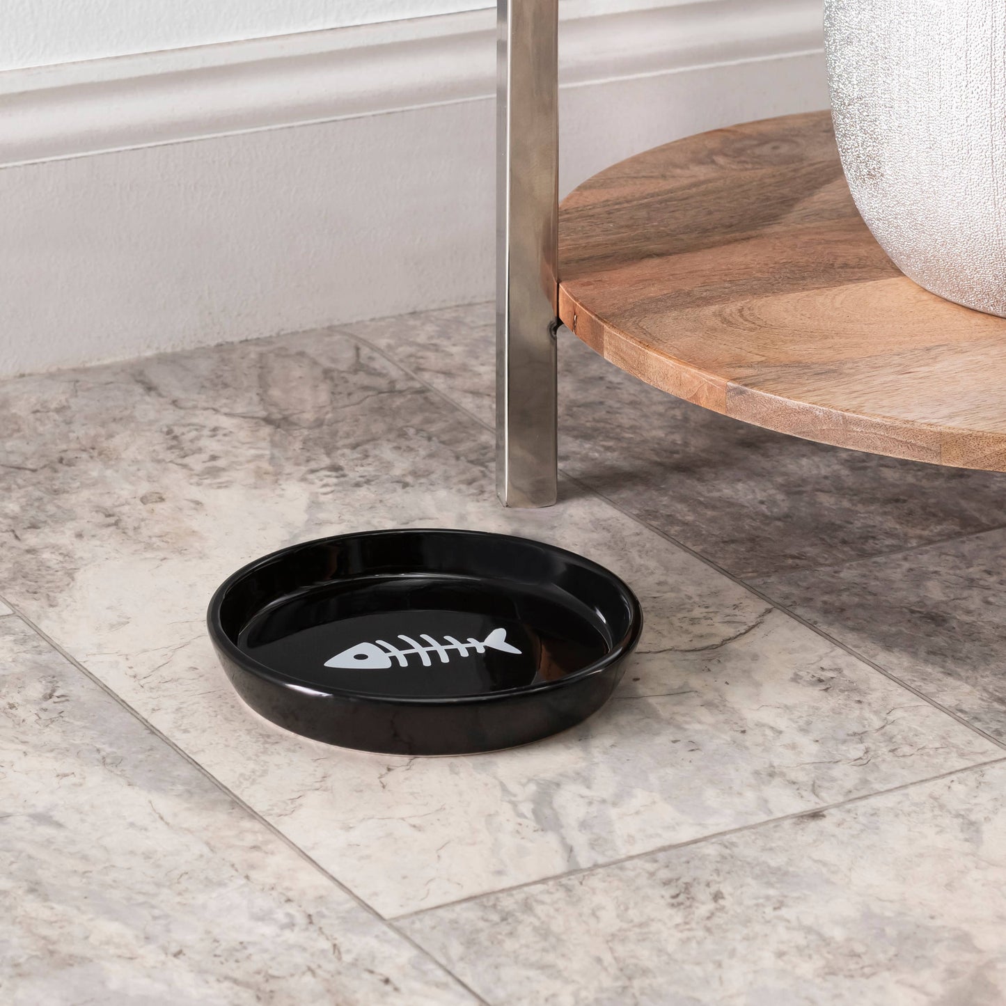 Oscar Classic Round Cat Dish