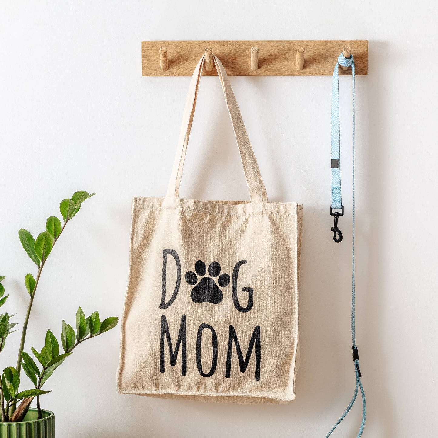 Dog Mom Print - Cotton Tote Bag